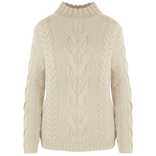 Beige Wool Sweater