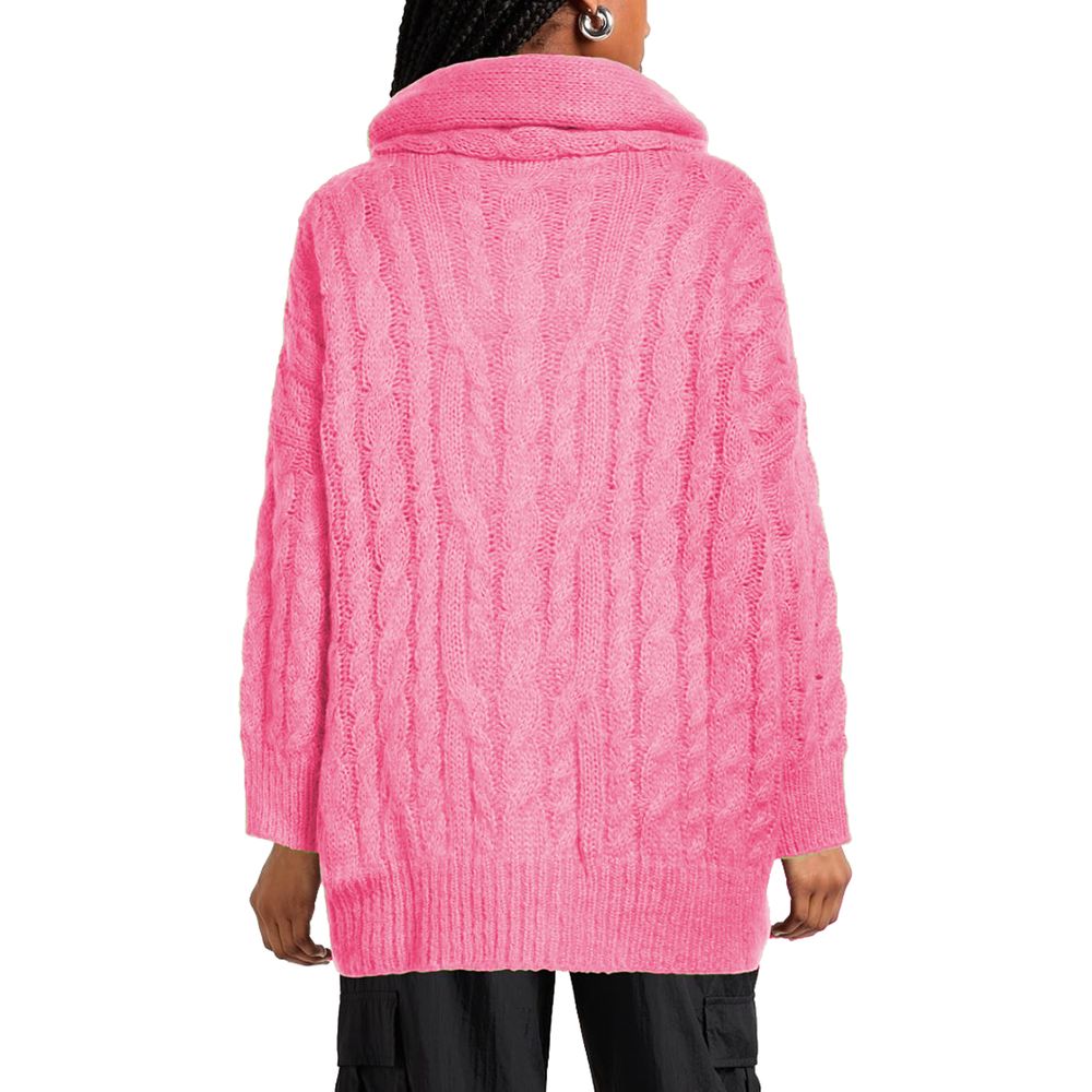 Pink Acrylic Sweater