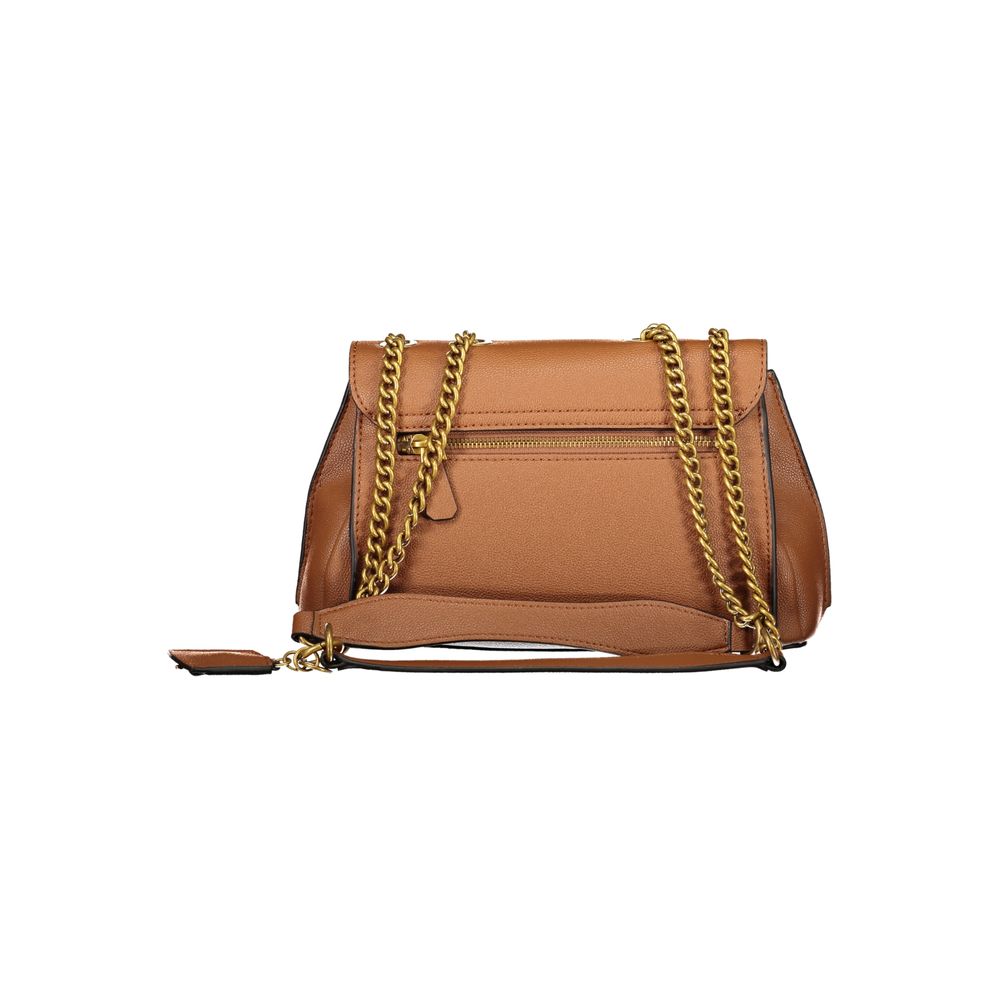 Brown Polyethylene Handbag