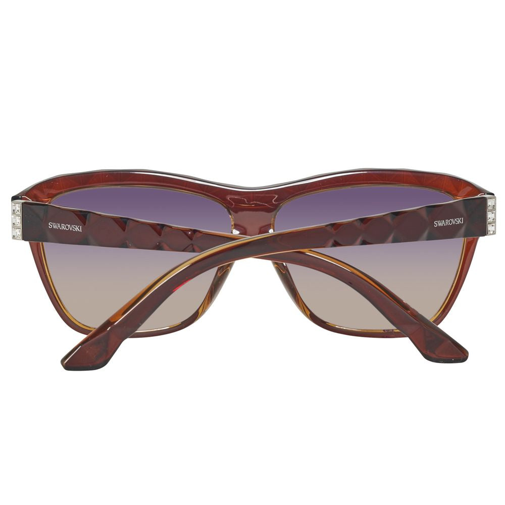 Brown Injected Sunglasses