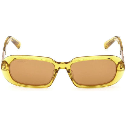 Yellow Plastic Sunglasses