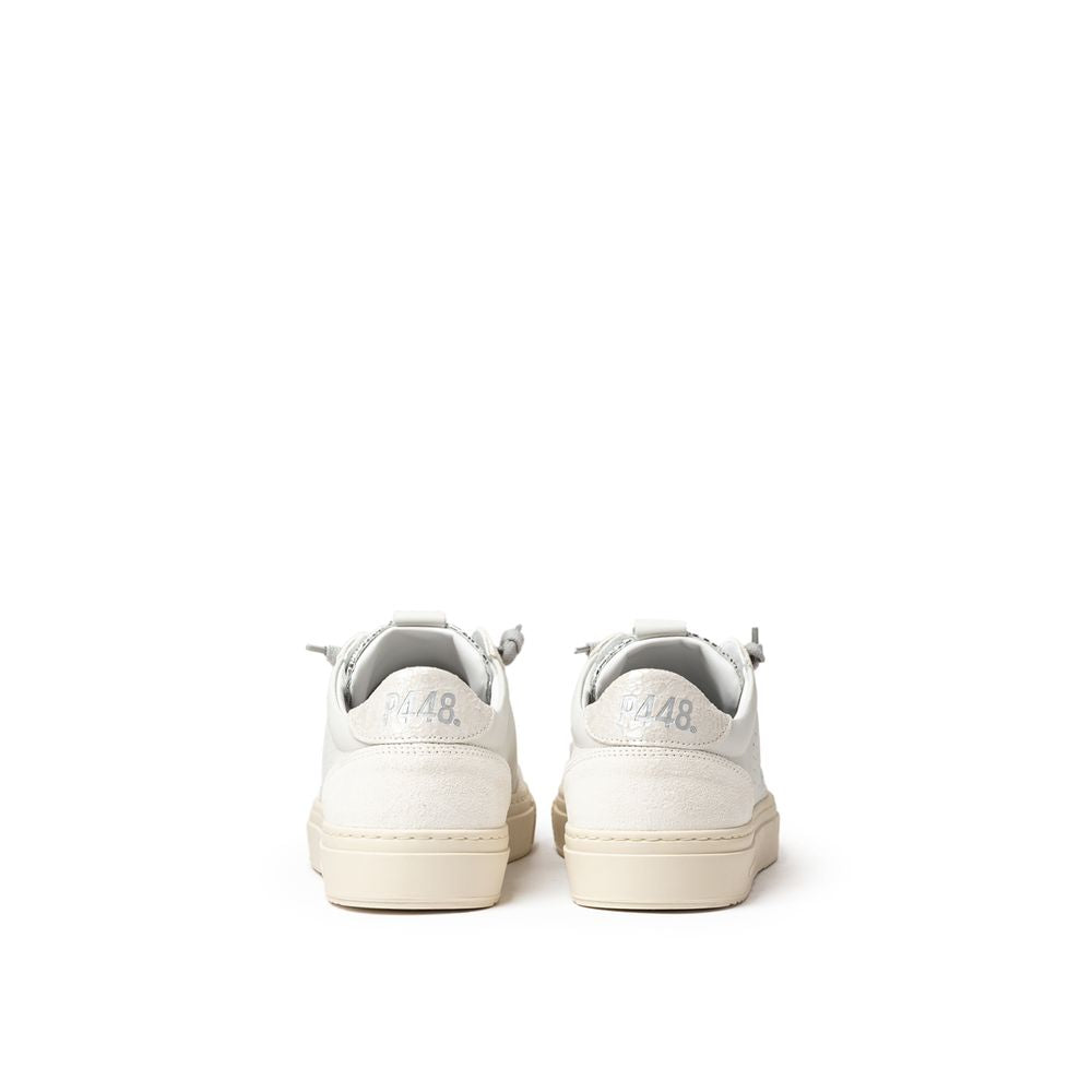 White Leather Sneaker