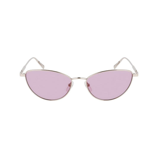 Rose Gold Metal Sunglasses