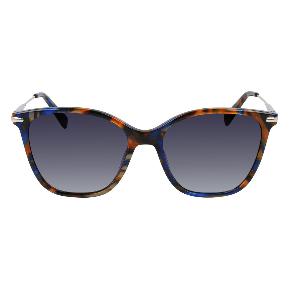 Blue Acetate Sunglasses