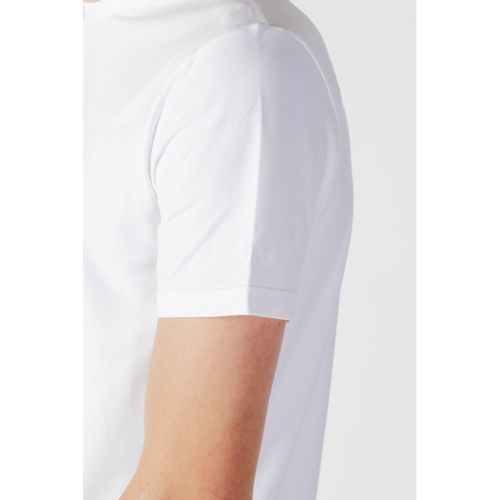 White Polyester T-Shirt