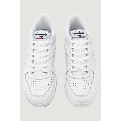 White Leather Sneaker