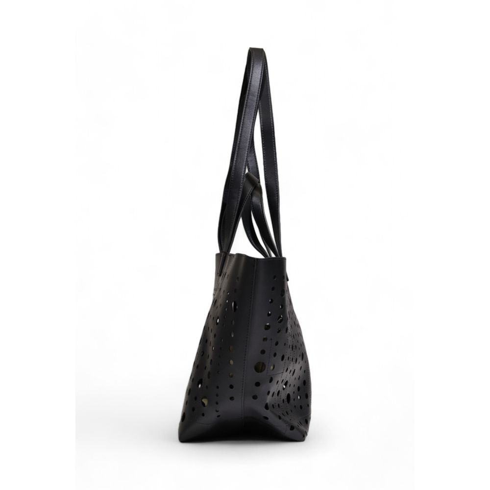 Black Polyethylene Handbag