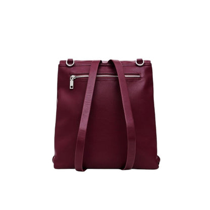 Bordeaux Polyethylene Backpack