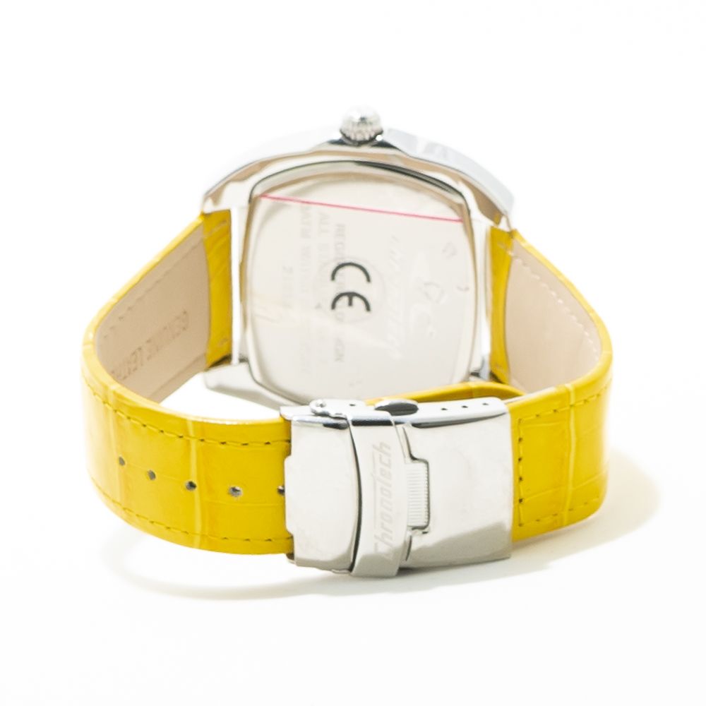 Yellow Leather Watch