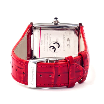 Red Leather Watch