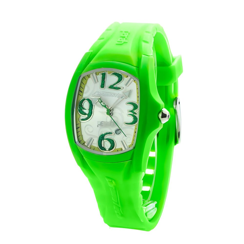 Green Rubber Watch