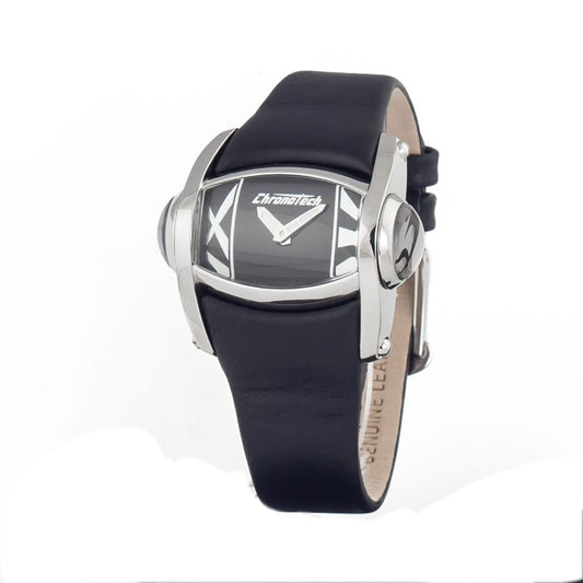 Black Leather Watch