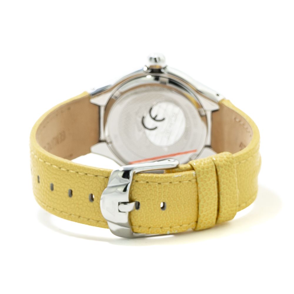 Yellow Leather Watch