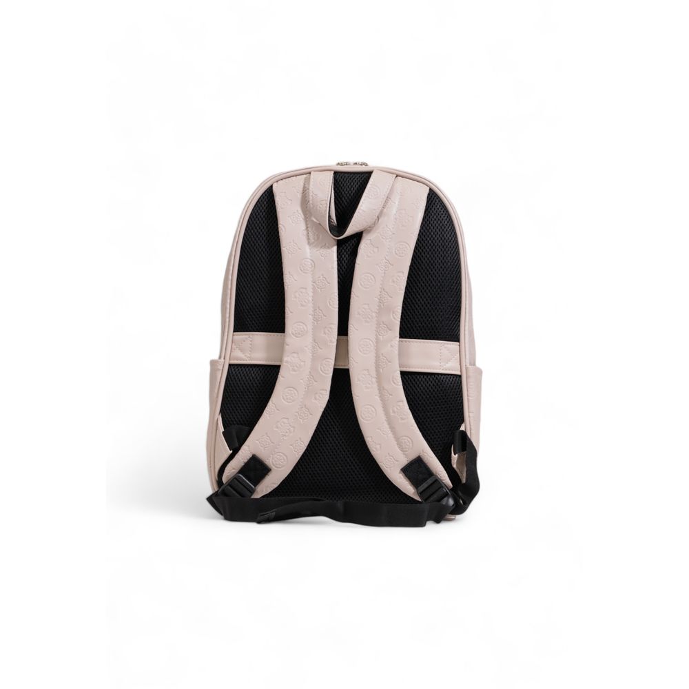 Pink Polyethylene Backpack