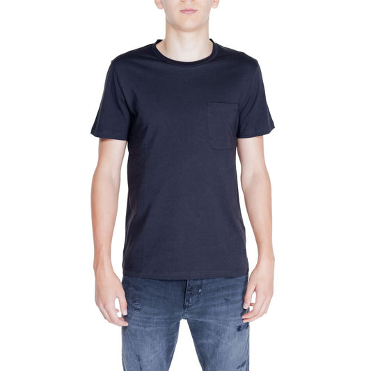 Black Cotton T-Shirt