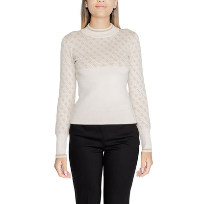 Beige Viscose Sweater