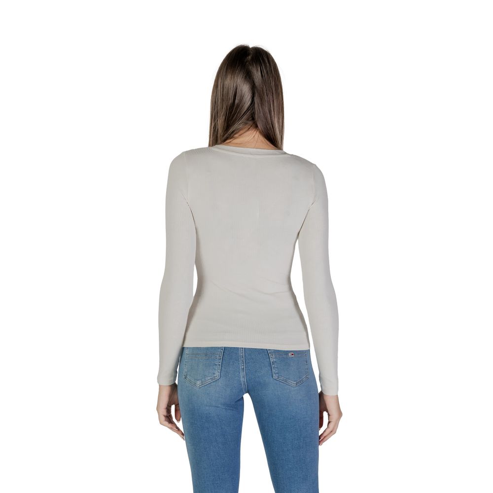 Cream Viscose Tops & T-Shirt