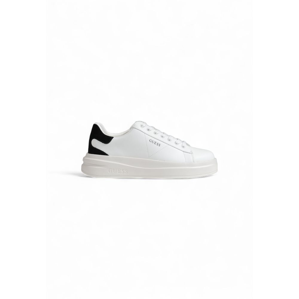 Black And White Polyethylene Sneaker