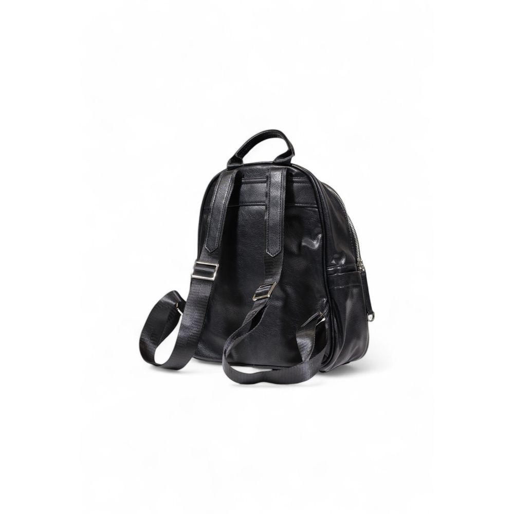 Black Polyester Backpack