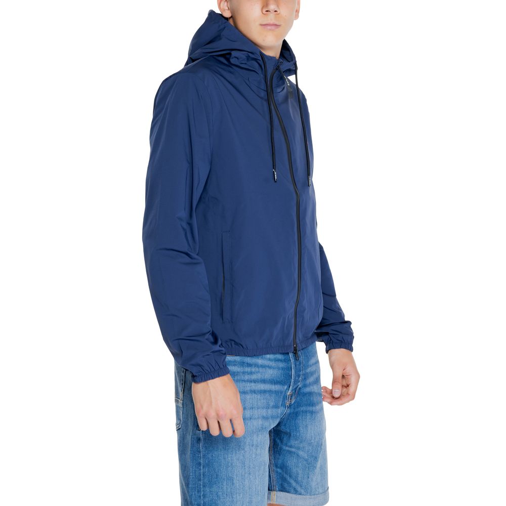 Blue Polyamide Jacket