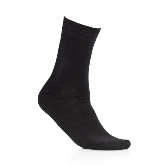 Black Cotton Sock