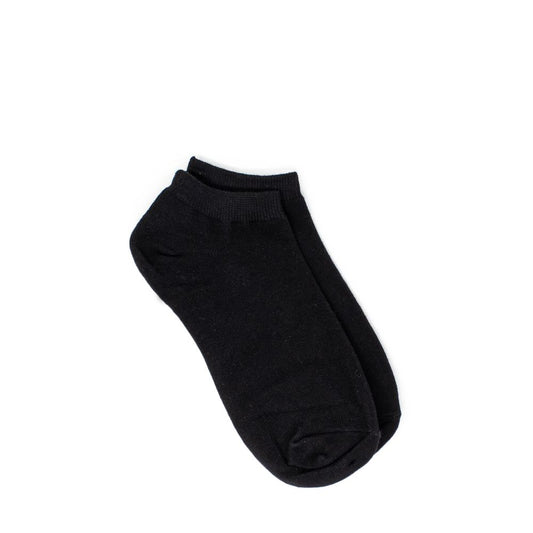 Black Cotton Sock