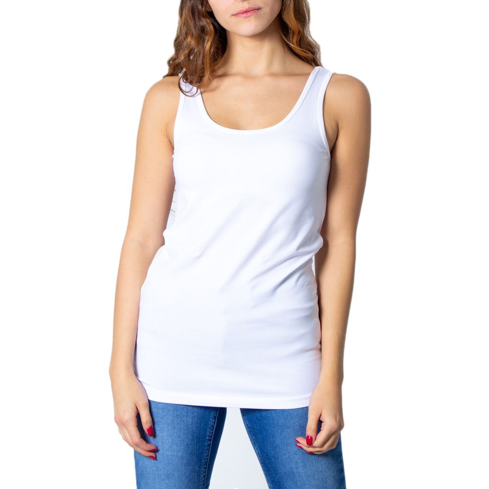 White Cotton Tops & T-Shirt