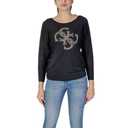 Black Viscose Tops & T-Shirt