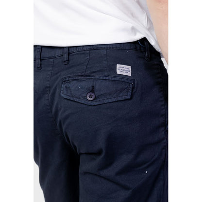 Blue Cotton Short