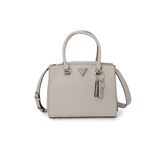 Beige Polyethylene Handbag