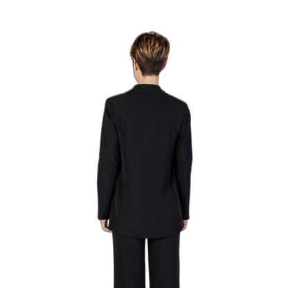 Black Polyester Suits & Blazer