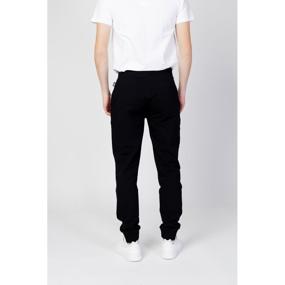 Black Cotton Jeans & Pant