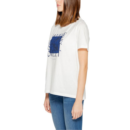 White Cotton Tops & T-Shirt