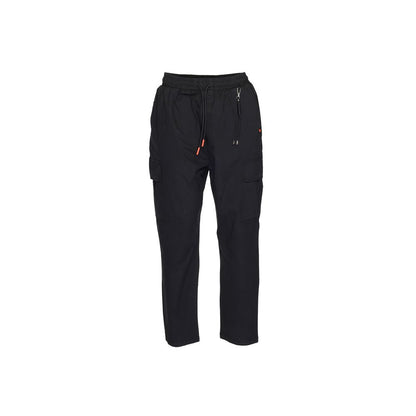 Black Cotton Jeans & Pant