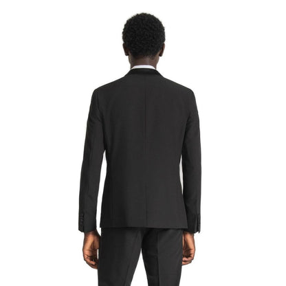 Black Polyester Suit