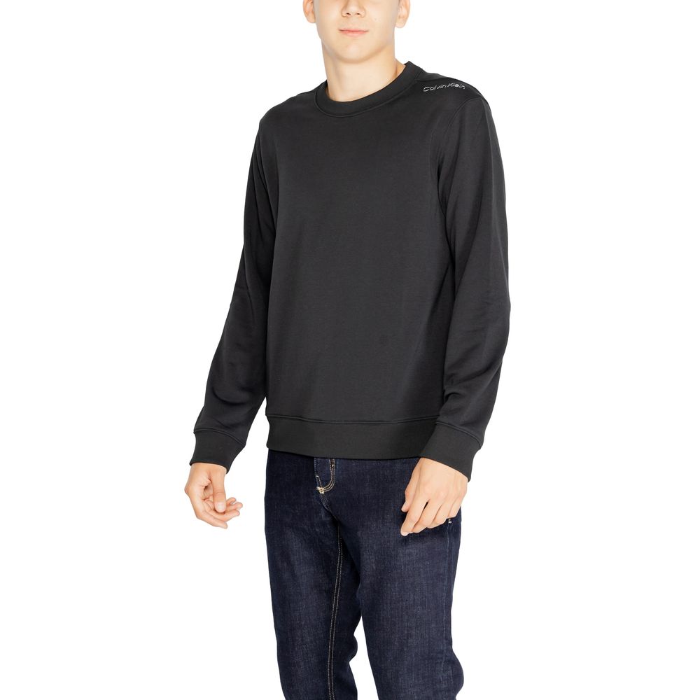 Black Recycled Polyester Sweater