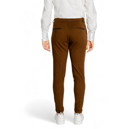 Brown Viscose Jeans & Pant