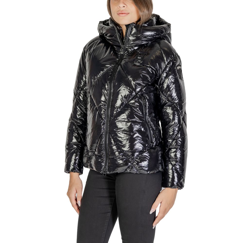 Black Polyamide Jackets & Coat