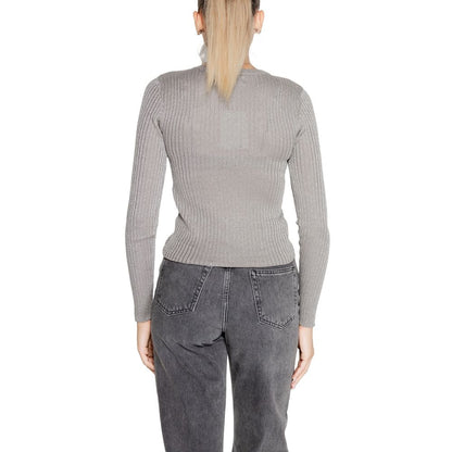 Gray Viscose Tops & T-Shirt