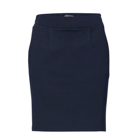 Blue Polyester Skirt