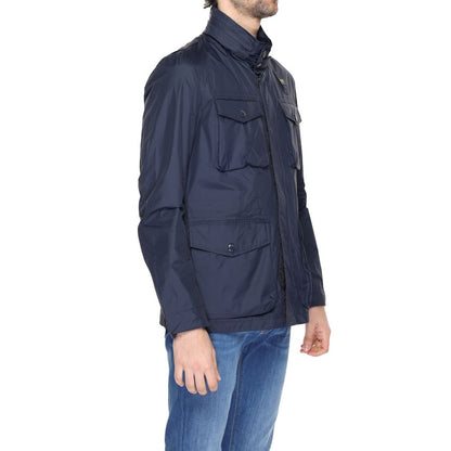 Blue Polyamide Jacket