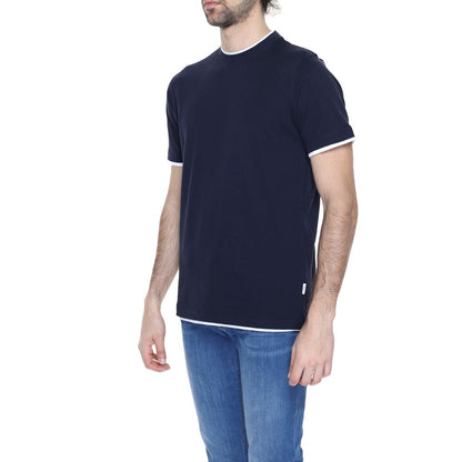 Blue Cotton T-Shirt