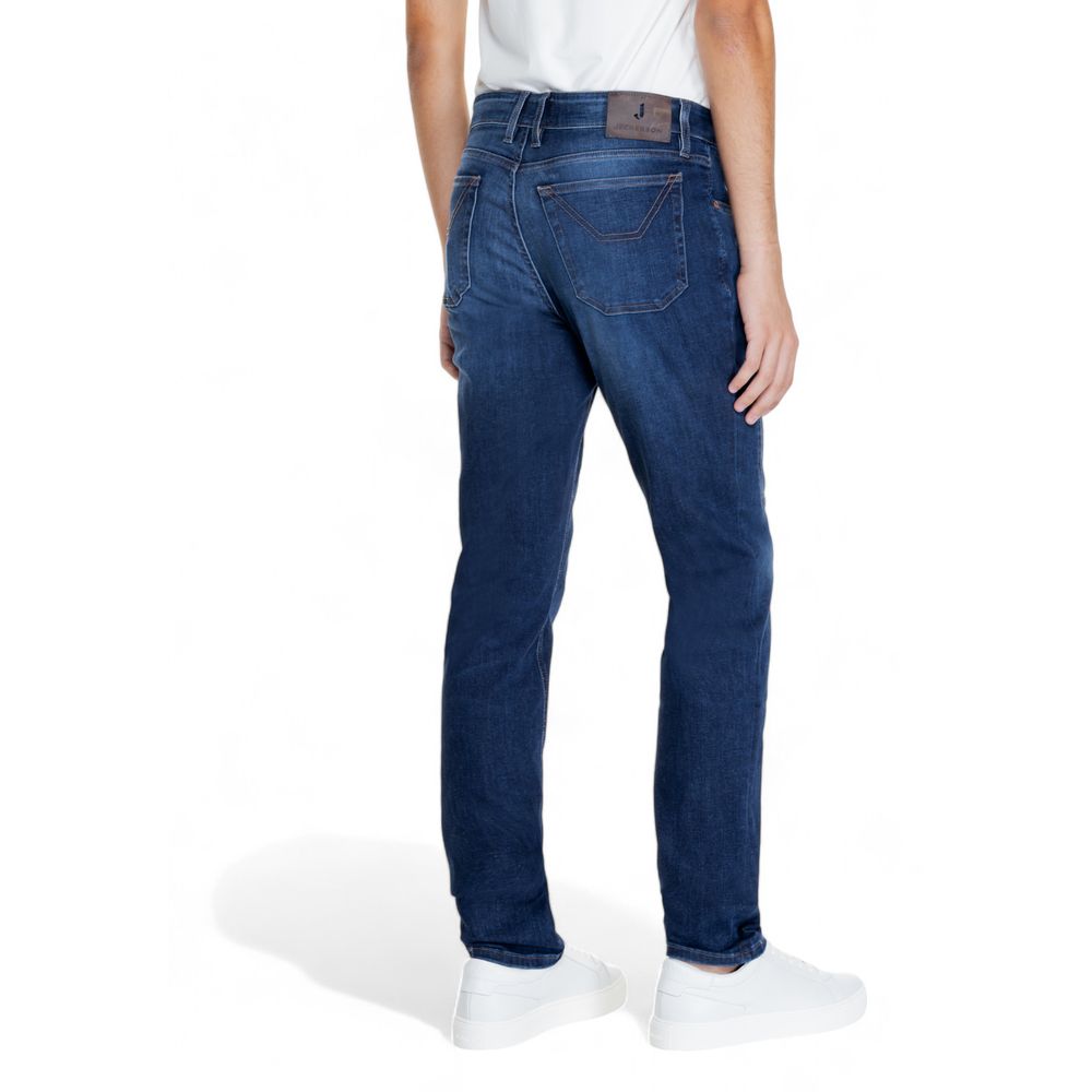 Blue Cotton Jeans & Pant