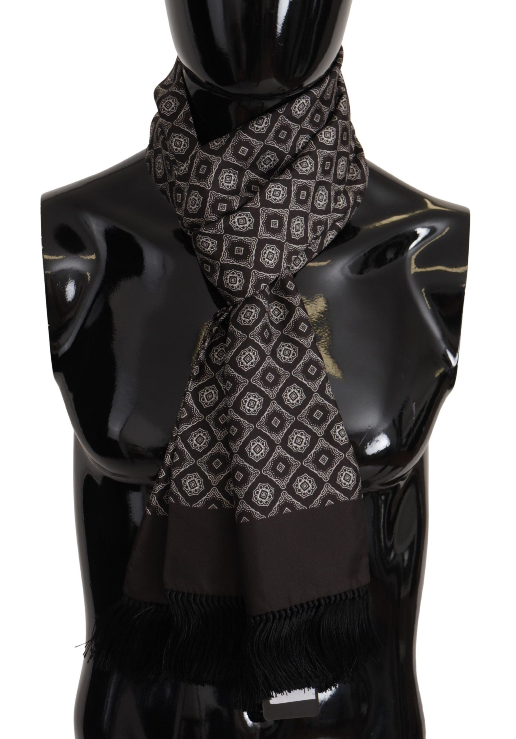 Elegant Silk Men's Scarf Wrap