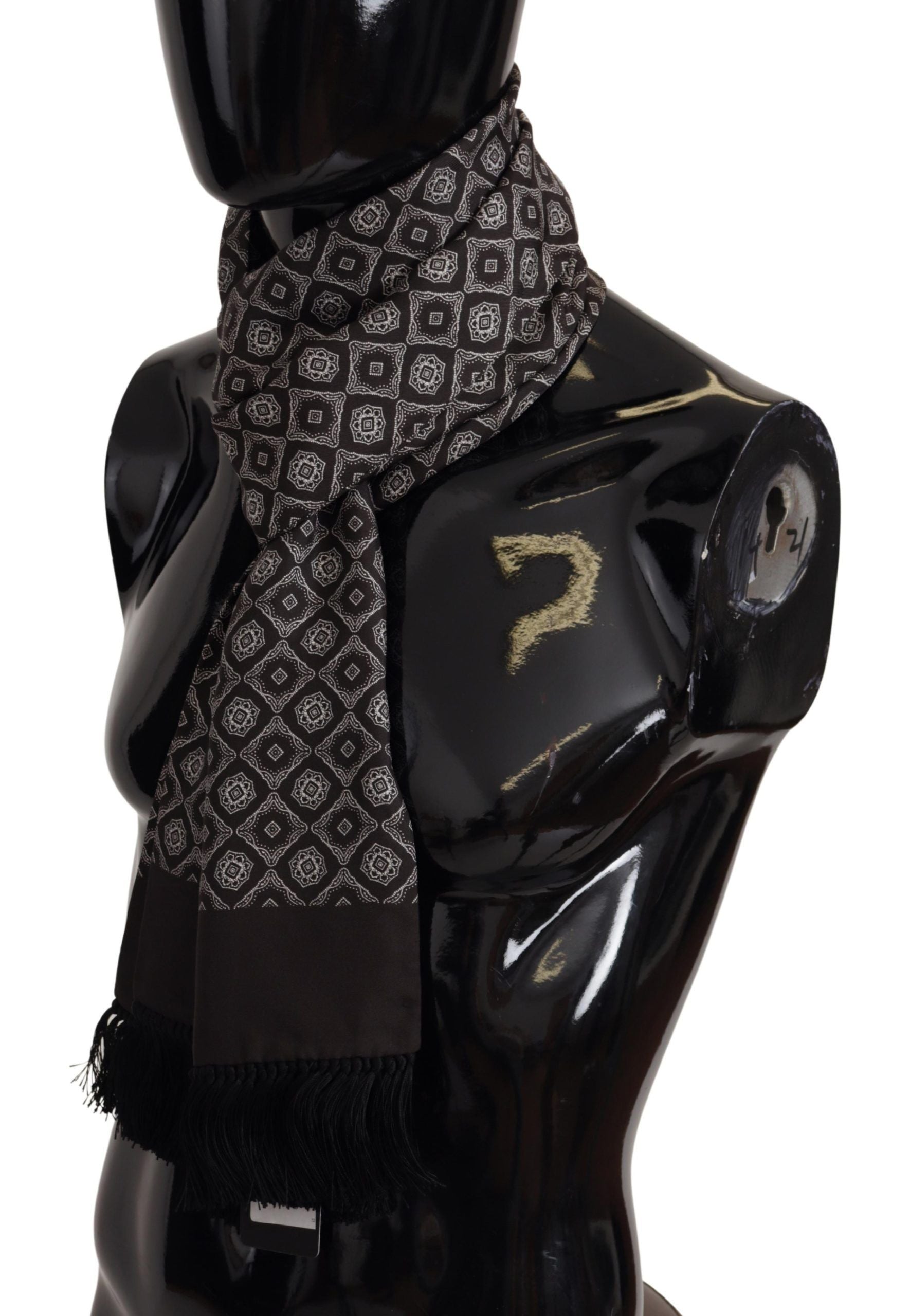 Elegant Silk Men's Scarf Wrap