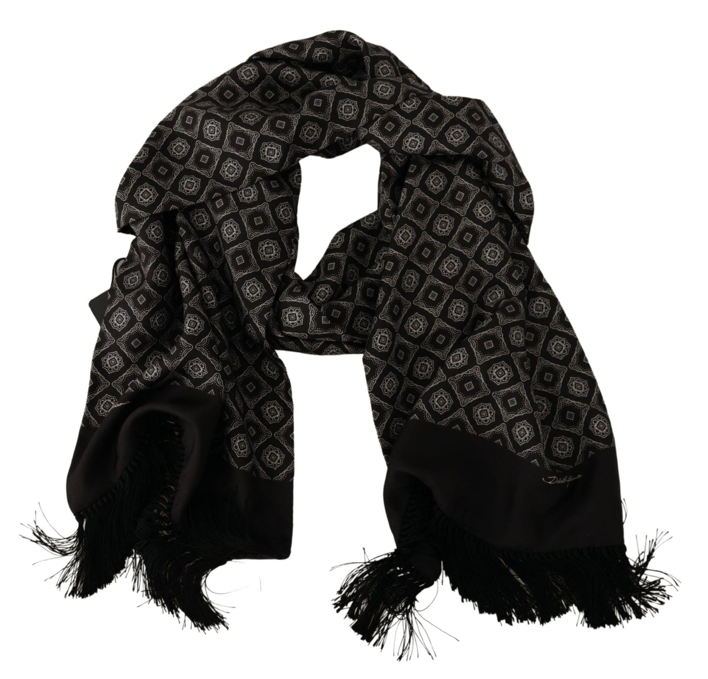 Elegant Silk Men's Scarf Wrap