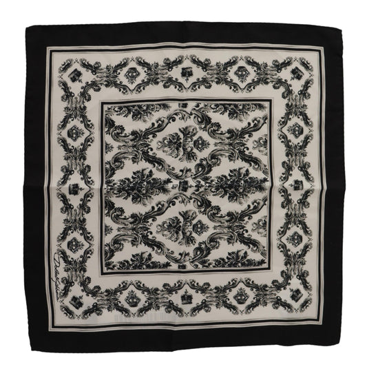 Elegant Silk Men's Square Scarf