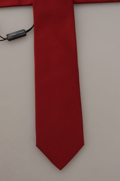 Exclusive Silk Red Tie