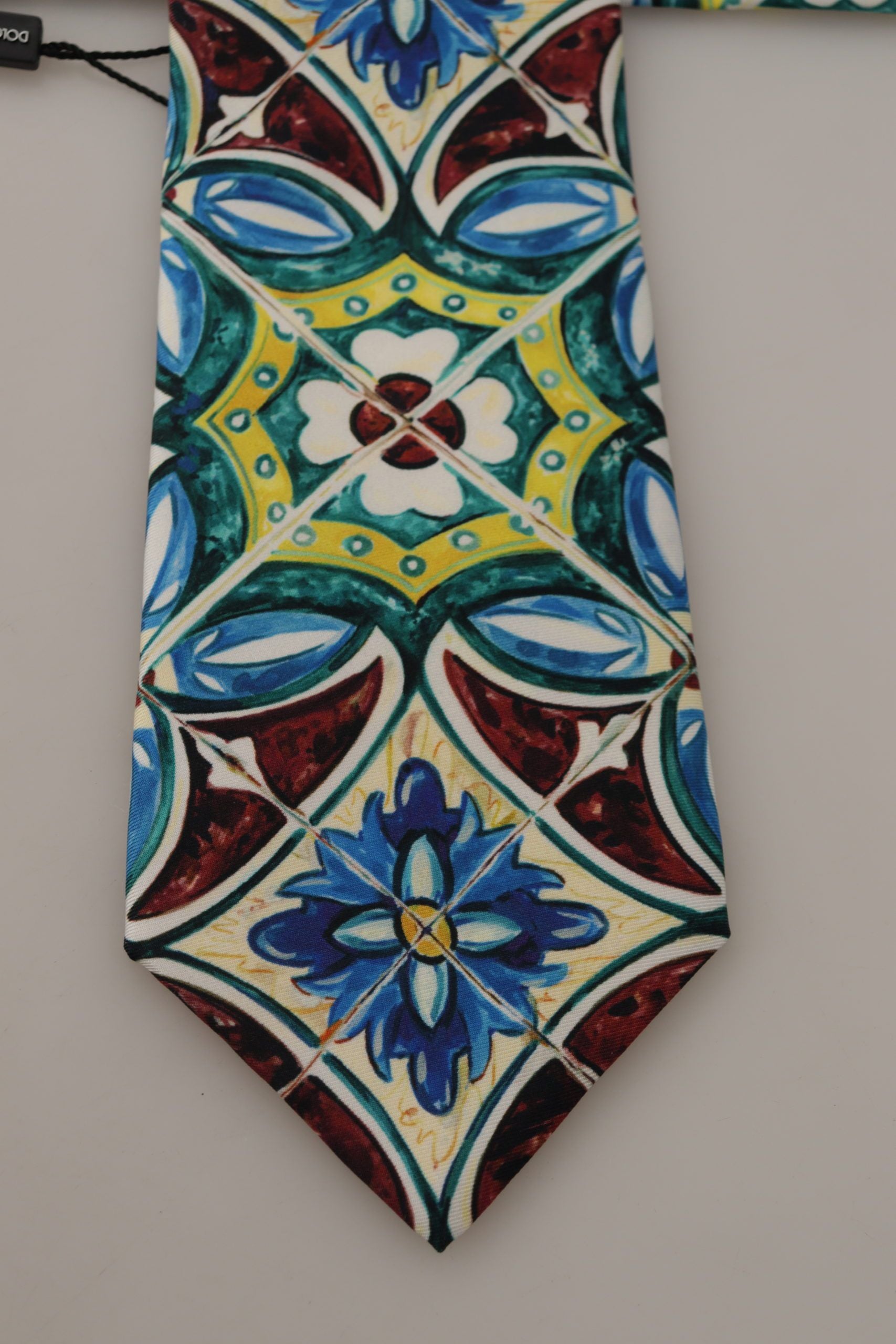 Multicolor Majolica Silk Tie