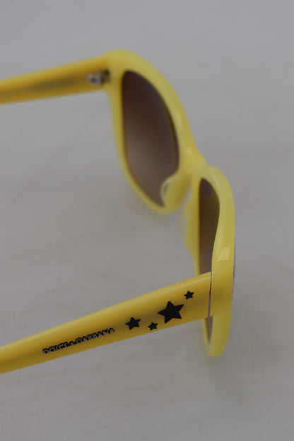 Chic Yellow Acetate Gradient Sunglasses